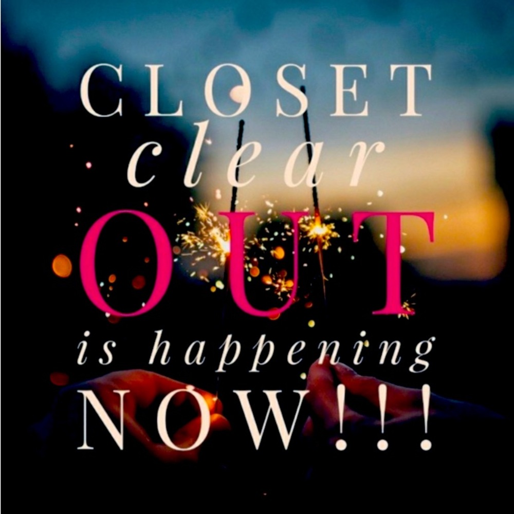 Make me an offer! It’s Closet Clear Out Day! $4.99 shipping!!!